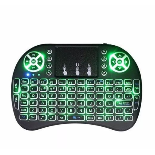 Mini teclado iluminado 