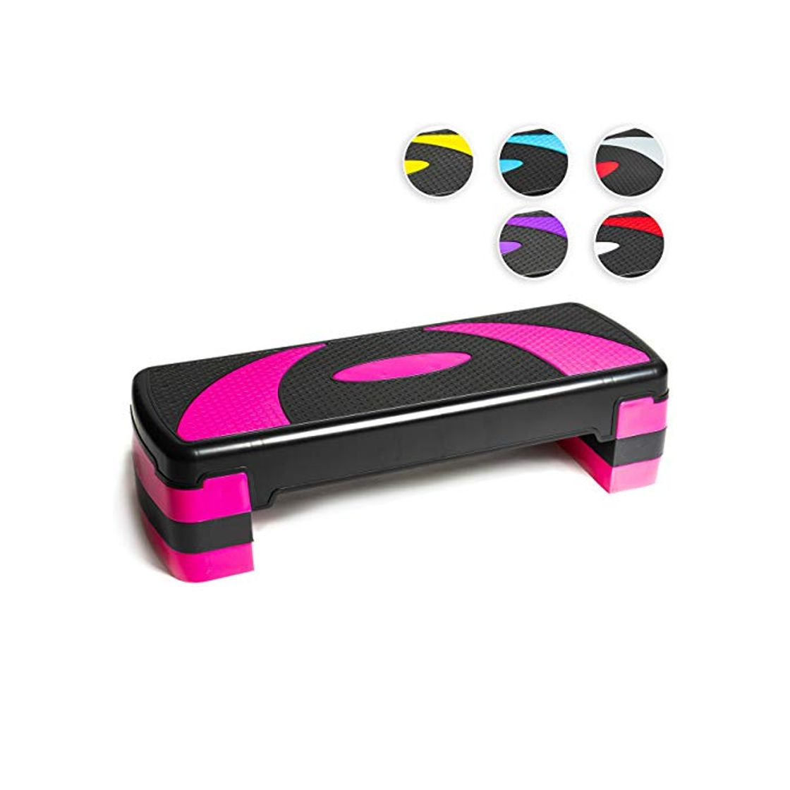 Producto PRISP Step para Fitness 78 cm; Ajustable en 3 Alturas