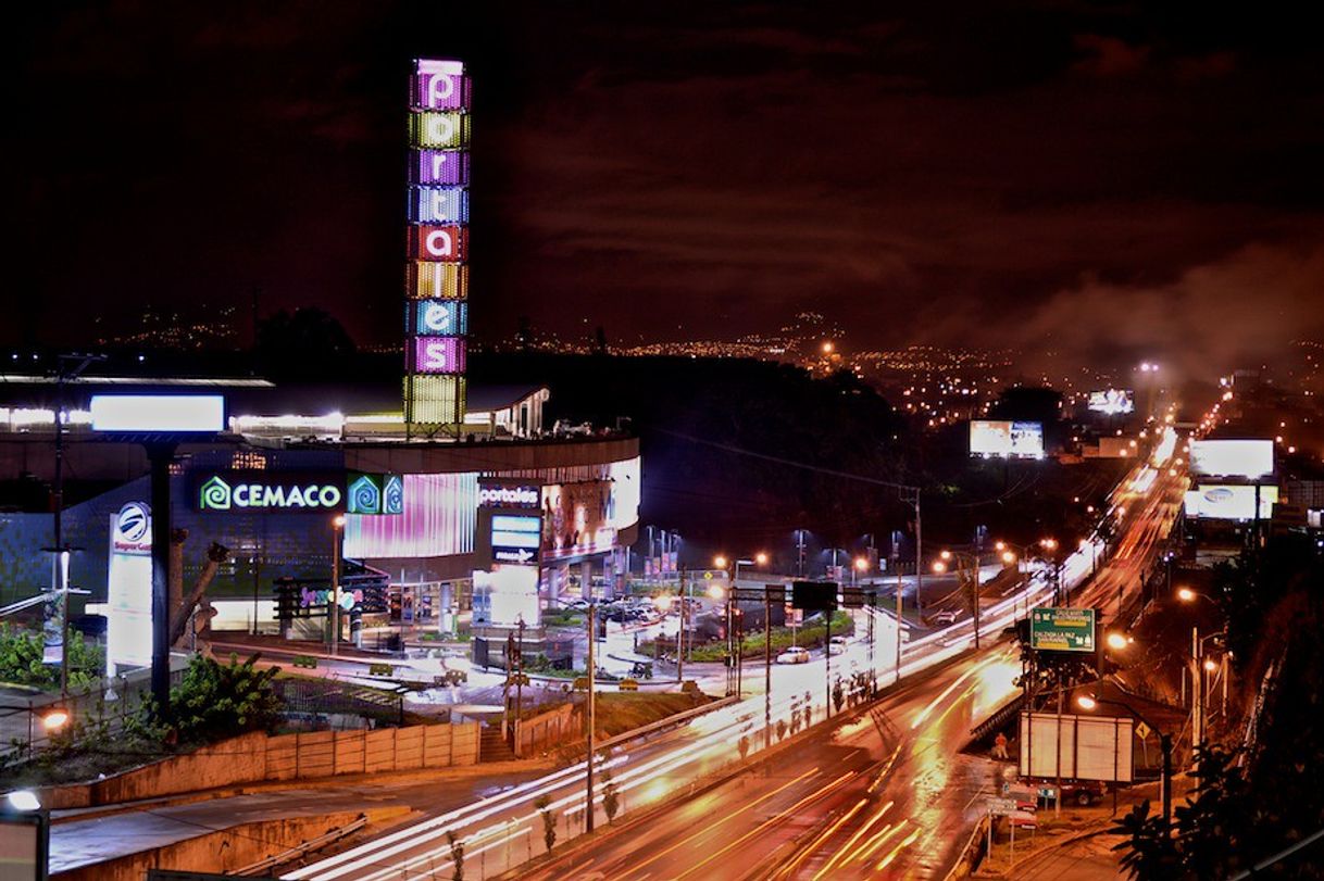 Lugares Centro Comercial Portales Guatemala