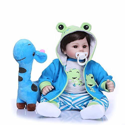 Social RONSHIN NPK 47CM Silicona Reborn Super Baby Lifelike Toddler Baby Bonecas Kid