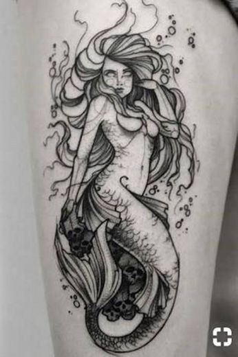 Tatuagem sereia 