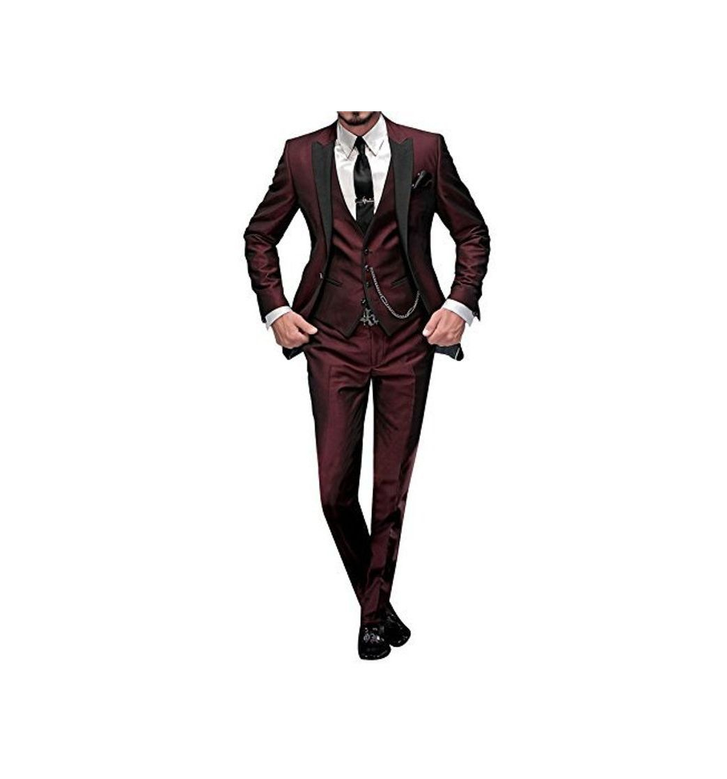 Social GEORGE BRIDE 002 - Traje de 5 Piezas para Hombre