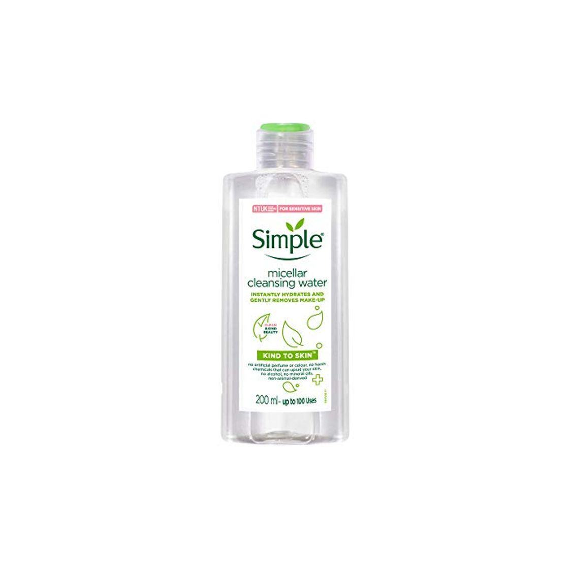 Social Simple Kind Piel Micelar Limpiadora de agua