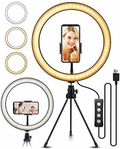 Electrónica ELEGIANT Anillo de Luz LED Fotografia 10.2" de Escritorio