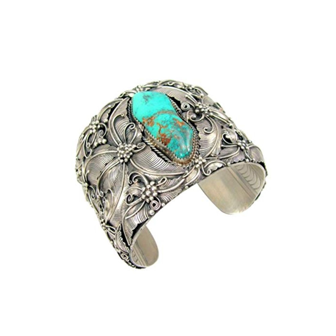 Social LUOEM Color de Plata de la Vendimia Gran Ancho Brazalete Abierto Brazaletes