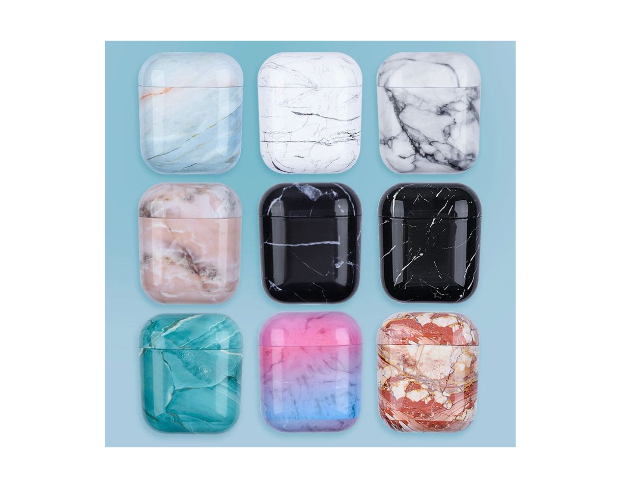 Social Funda mármol airpods 