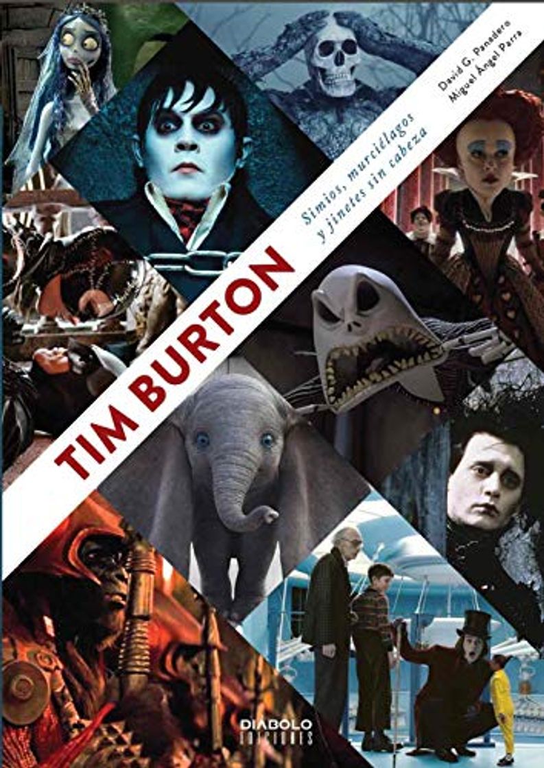 Book Tim Burton. simios, murciélagos y jinetes sin cabeza