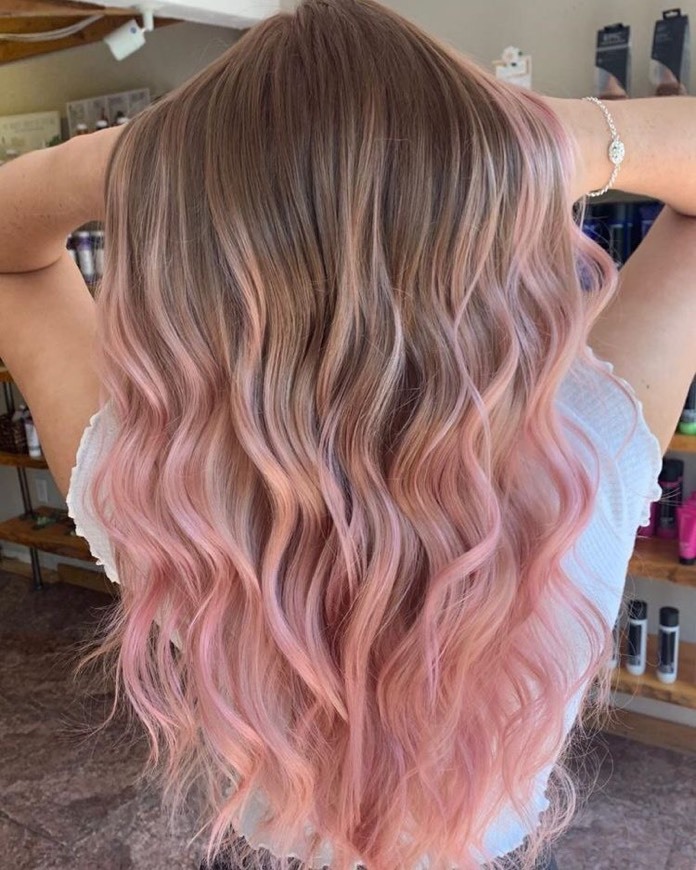 Moda Cabelo Pink 💖