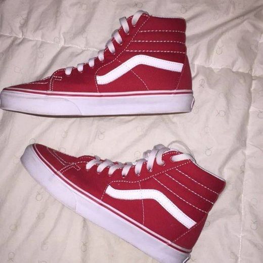 Vans Vermelho Cano Alto