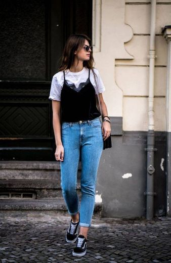 Look com calça jeans