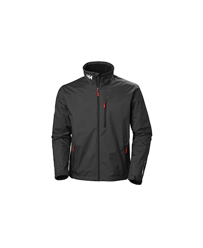 Fitness Helly Hansen Crew Midlayer Chaqueta deportiva impermeable, Hombre, Negro