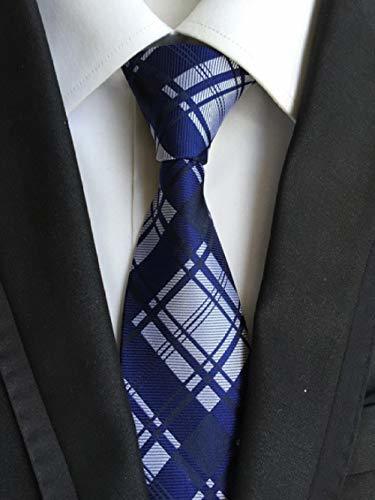 Products Moda Clásica para Hombre Corbata A Cuadros Jacquard A Rayas Corbata De