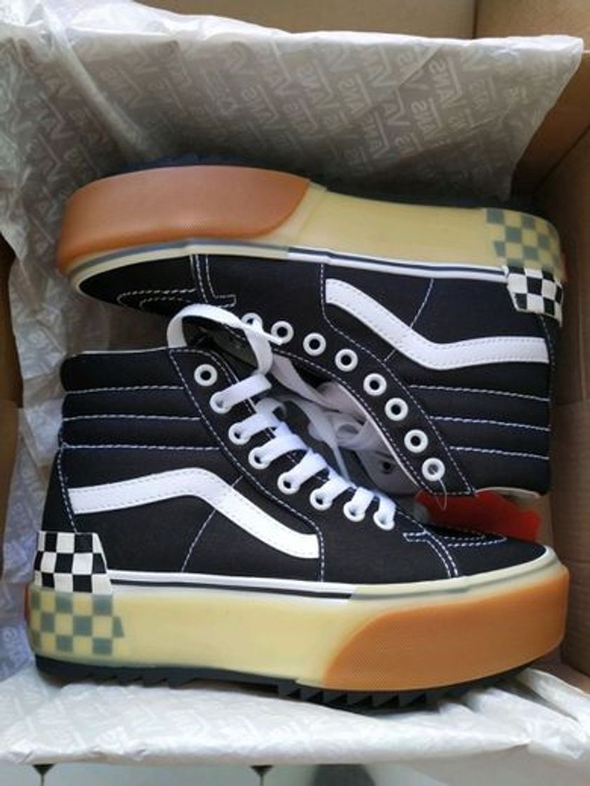 Product Vans Sk8-Hi Stacked Zapatilla para Mujer - algodón Talla