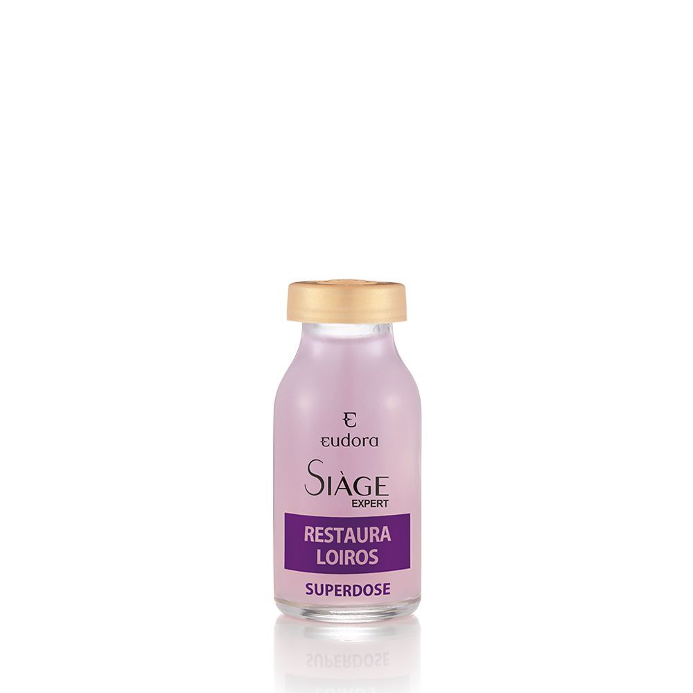Social Siàge Expert Superdose Ampola Capilar Restaura Loiros 15ml
