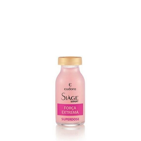 Social Siàge Expert Superdose Ampola Capilar Força Extrema 15ml