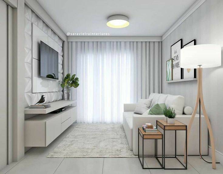 Inspiração de uma sala de estar