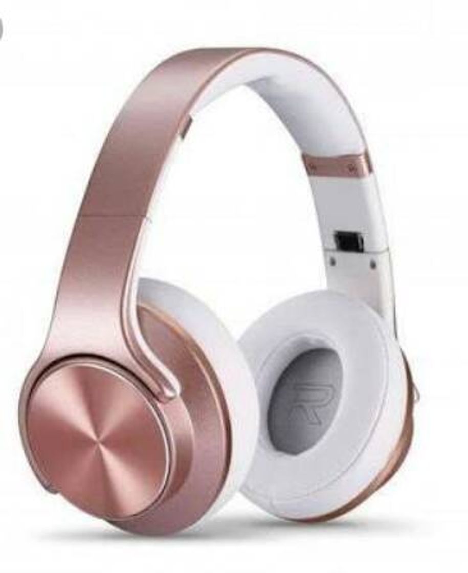 Moda Fone de ouvido xtrax duo ouro-rose-bluetooth 