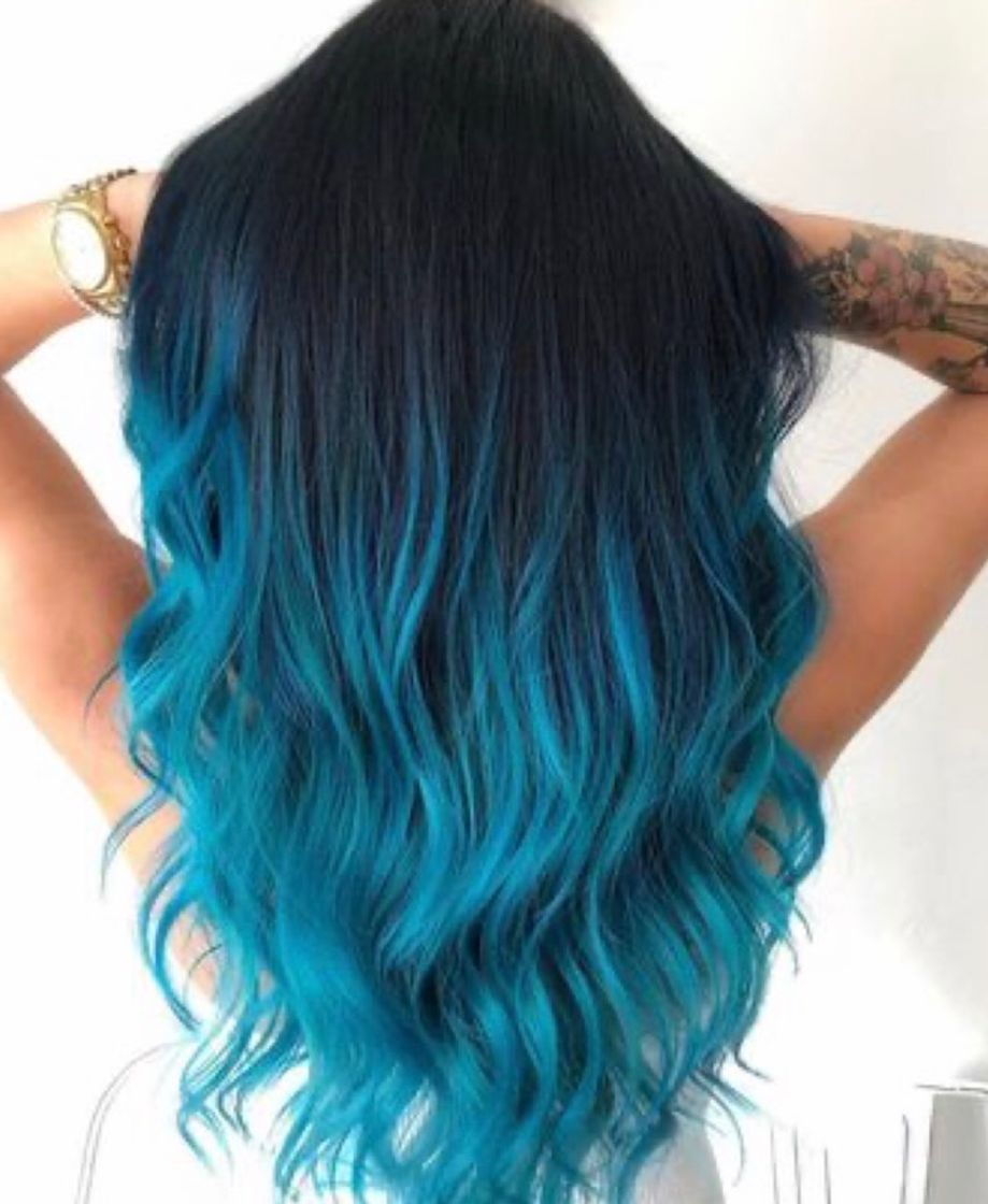 Moda Cabelo azul 