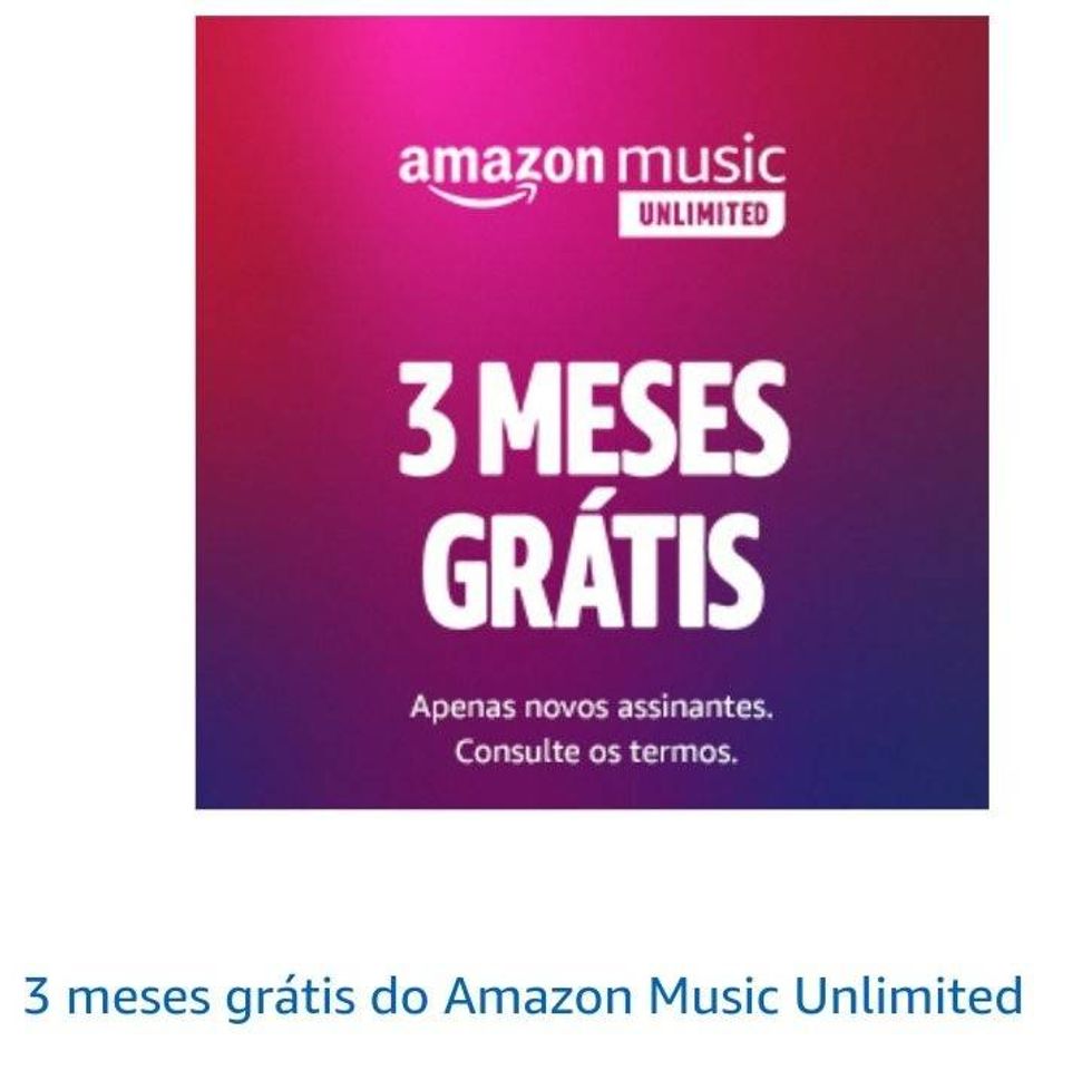 Fashion Amazon Music Grátis Por 3 Meses