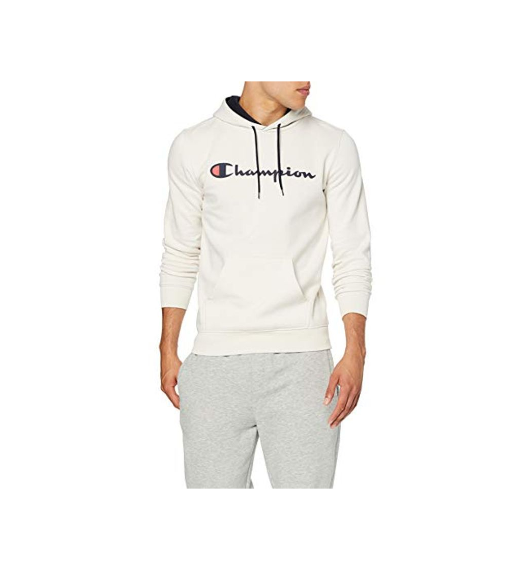 Social Champion Classic Logo para Hombre Sudadera, Marfil