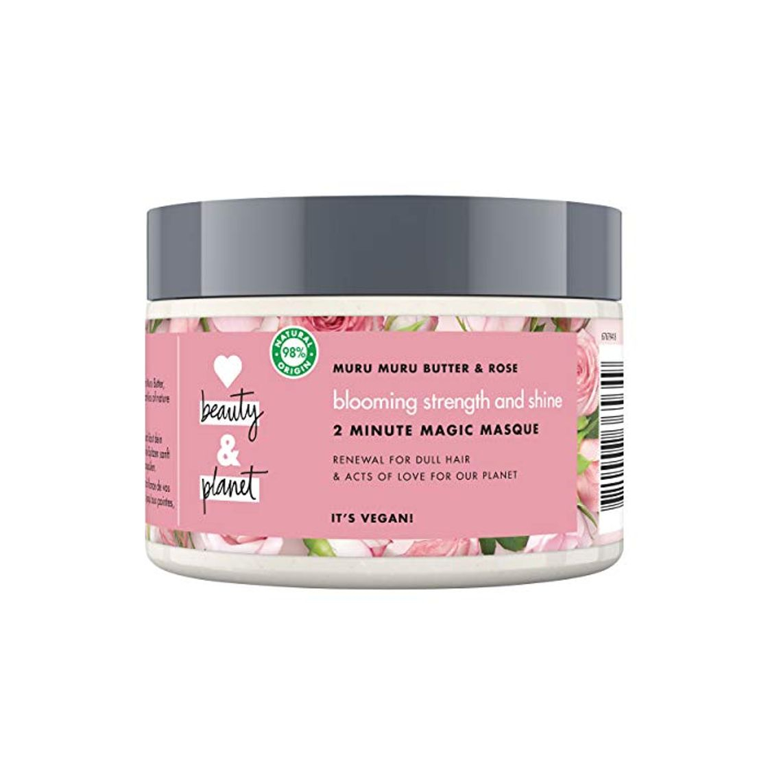 Social Love Beauty and Planet Mascarilla Capilar para Cabello teñido