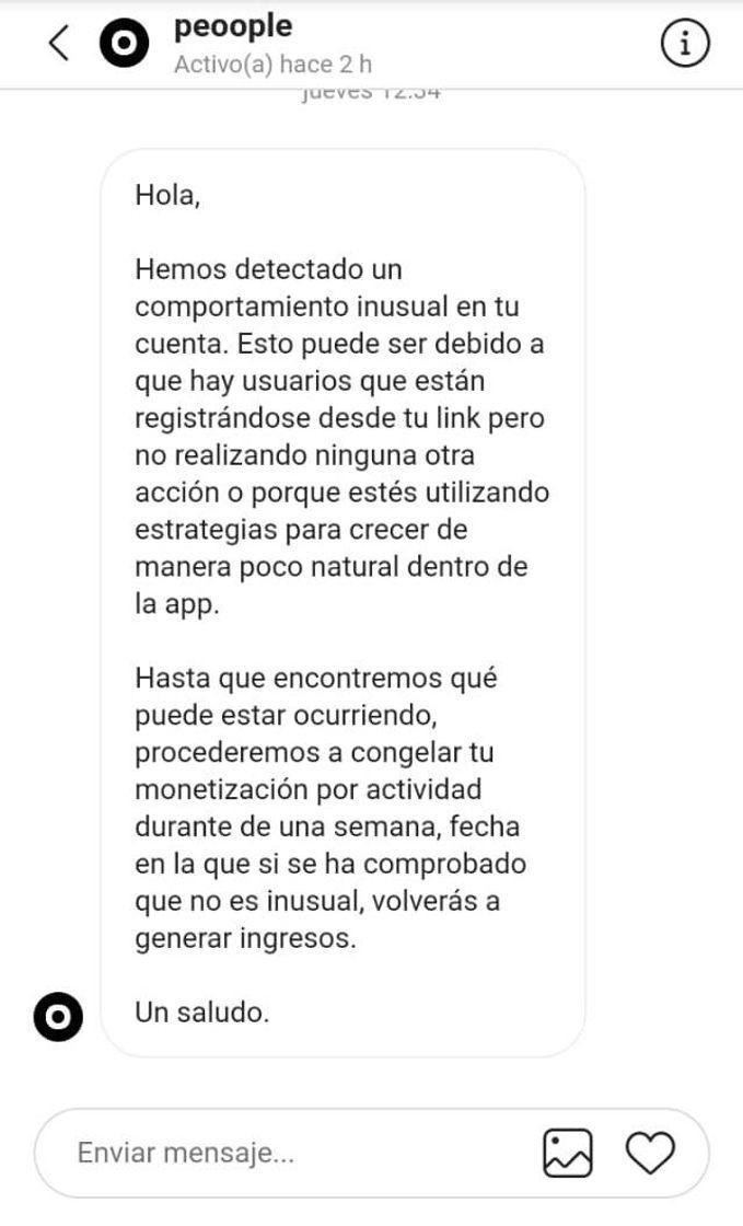 Social Peoople banea cuentas😳🤯