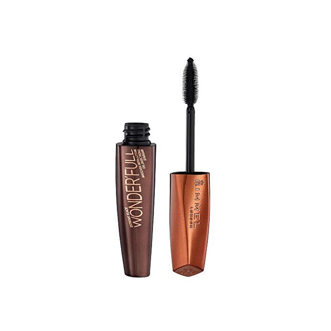 Social Rimmel London Wonderfull Argan Oil Máscara de Pestañas Tono Ultrablack - 25