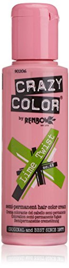 Social Crazy Color Lime Twist Nº 68 Crema Colorante del Cabello Semi