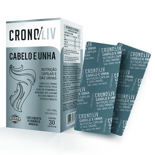 Moda Cronoliv Cabelo e Unhas com Menor Preço | CR