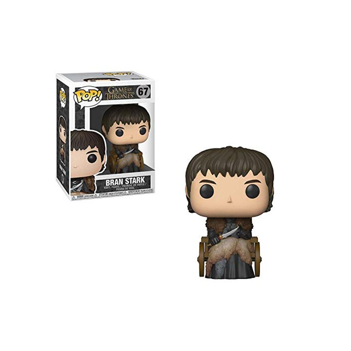 Product Funko Pop Juego De Tronos Figura de Vinilo BRAN Stark, Multicolor, Talla