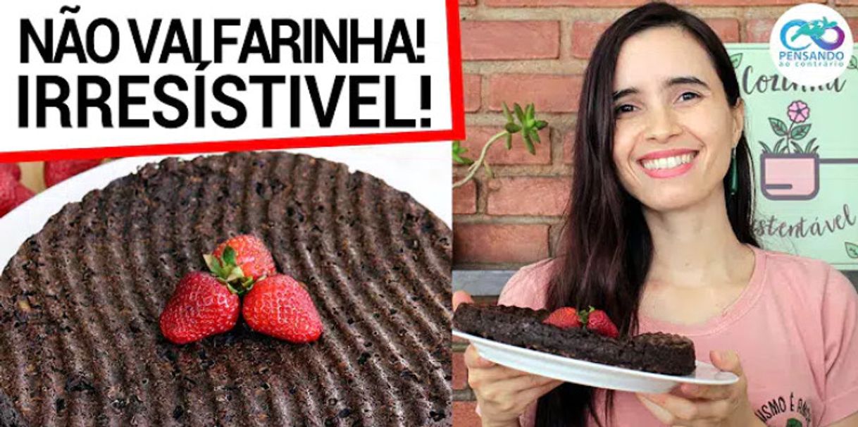 Fashion BOLO DE CHOCOLATE MOLHADINHO SEM NENHUMA FARINHA 🥮🍫