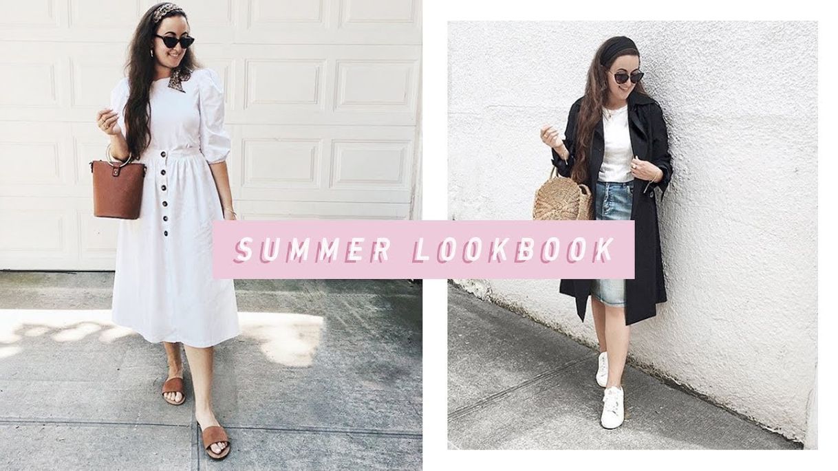 Moda MODEST SUMMER LOOKBOOK - 5 OUTFITS 