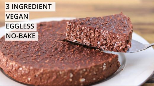 3-Ingredient Chocolate Oatmeal Cake Recipe 