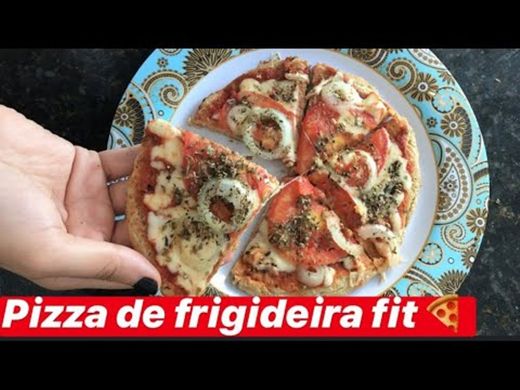 PIZZA DE FRIGIDEIRA FIT | Saudável, deliciosa e fácil 