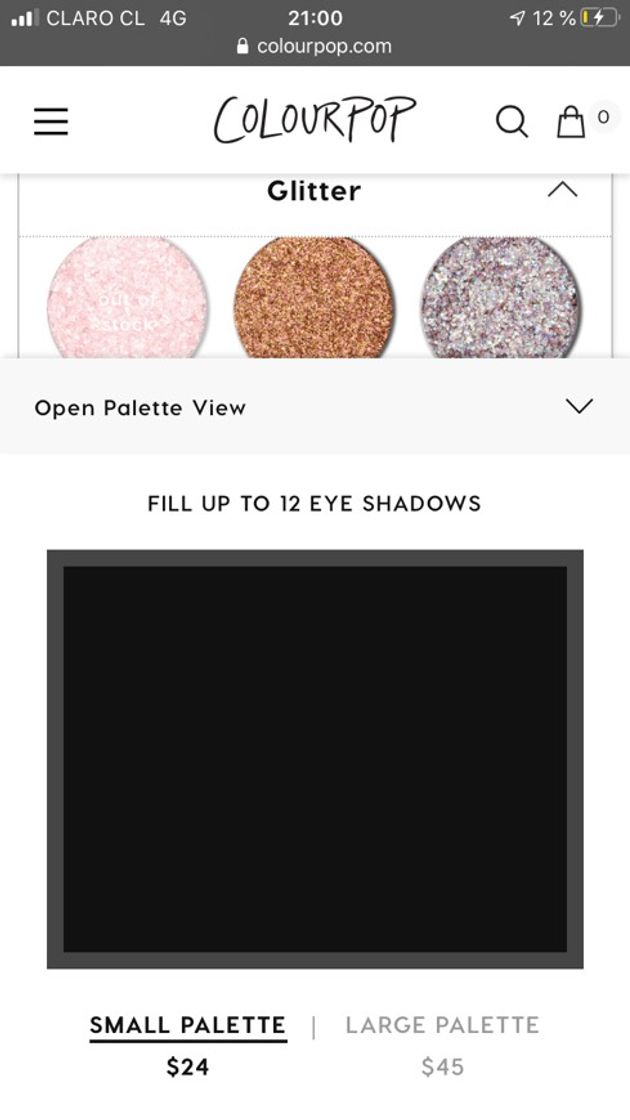 Producto Create Your Own Palette