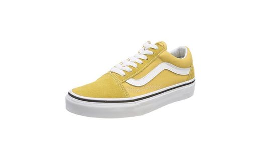 Vans Old Skool, Zapatillas de Entrenamiento Unisex Adulto, Amarillo