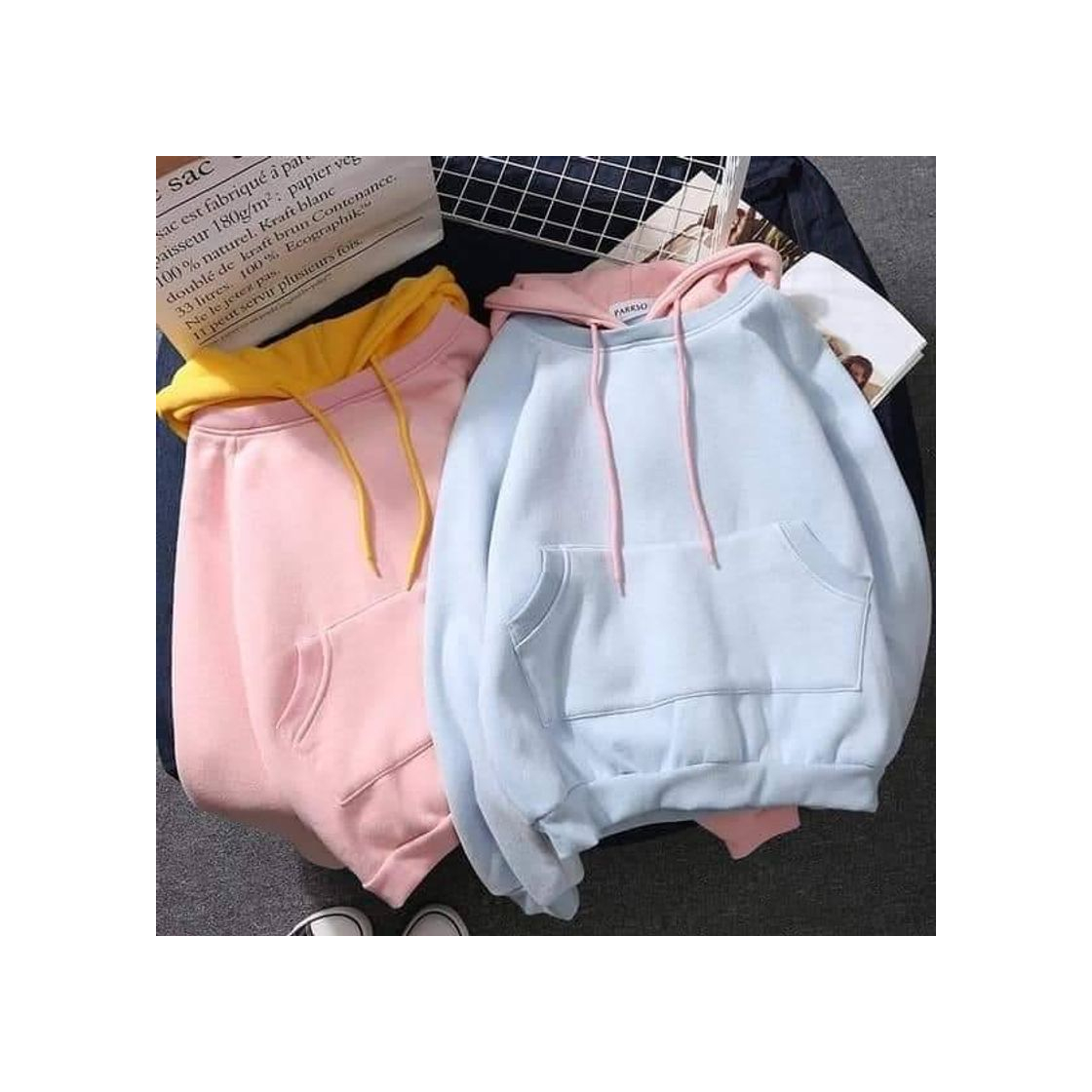 Social MOLETOM TON PASTEL 