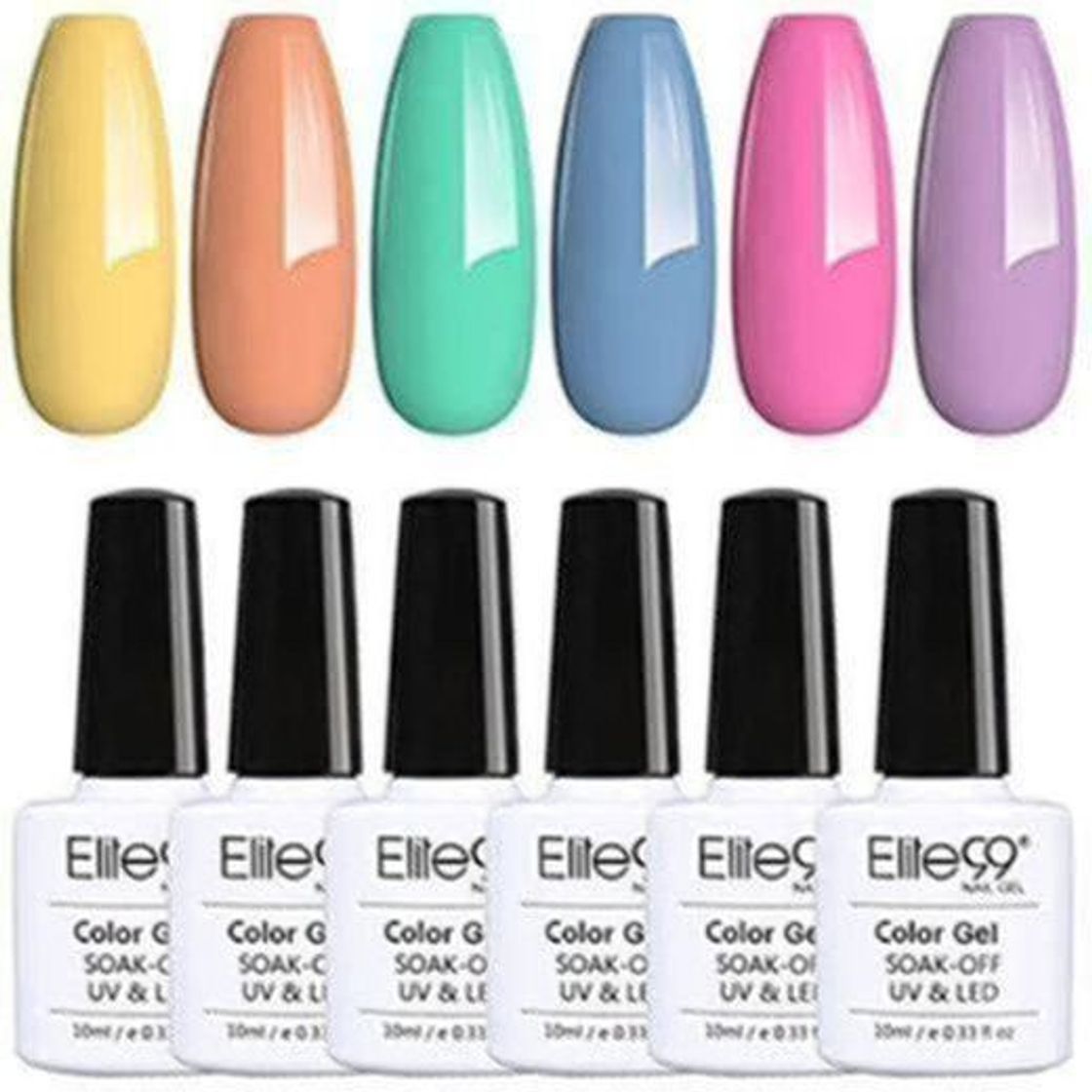 Producto Elite99 Esmaltes Semipermanentes de Uñas en Gel UV LED