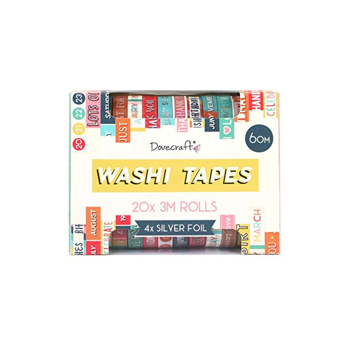 Social Dovecraft Washi - Caja de cinta adhesiva