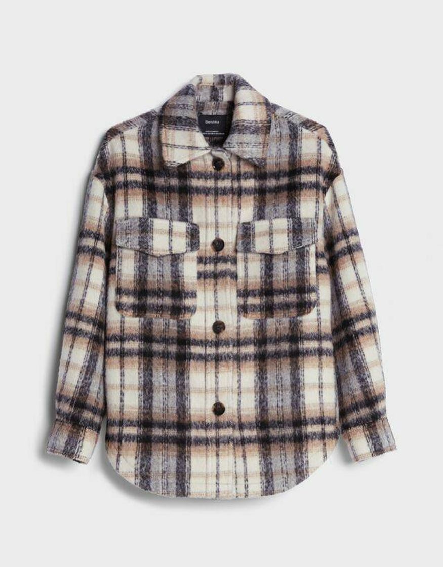 Social Sobrecamisa oversize cuadros