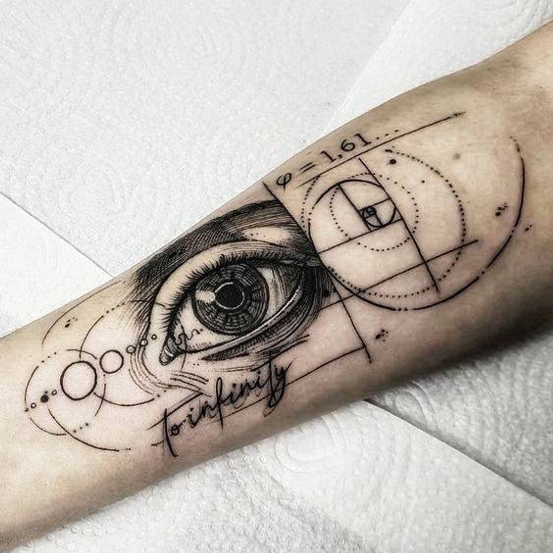 Moda Tattoo Fibonacci