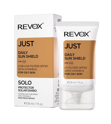 Revox-Crema solar piel grasa