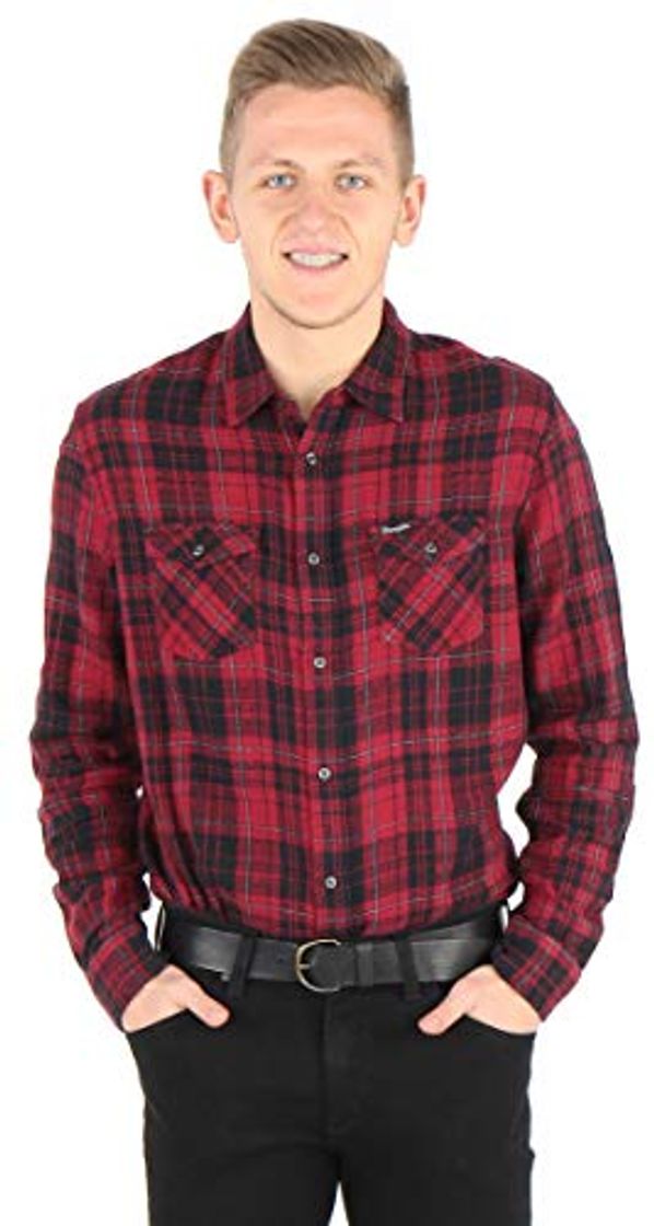 Fashion Wrangler Camisa para Hombre L