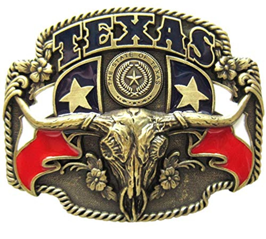 Fashion Urban Backwoods Texas Longhorn VII Hebillas de cinturón Belt Buckle