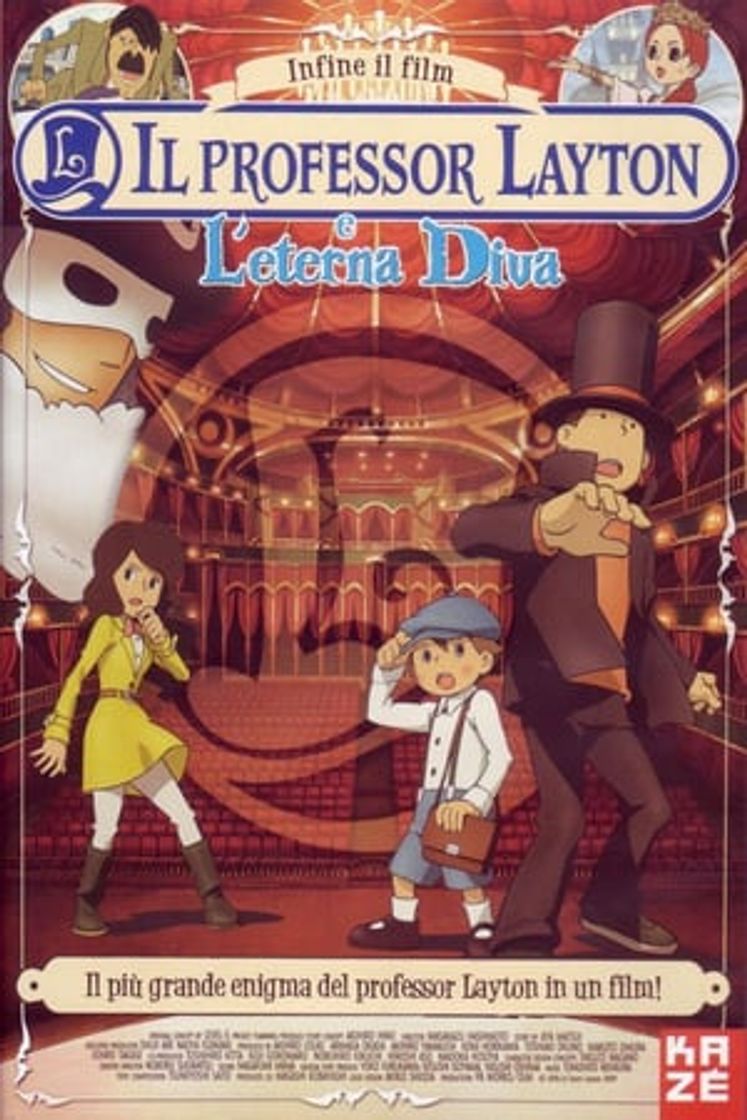 Película El profesor Layton y la diva eterna