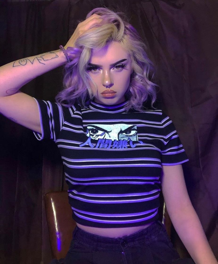 Social Misanthropy Stripe Tee