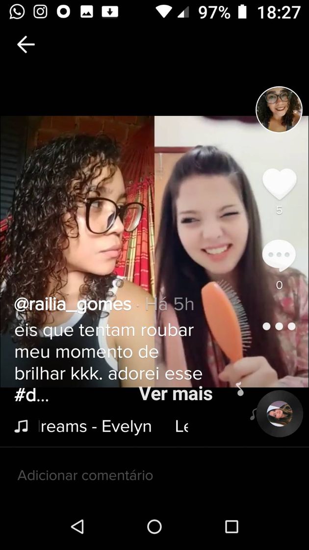 Fashion Mais um vídeo pra atualizar. Me segue lá no tik tok.