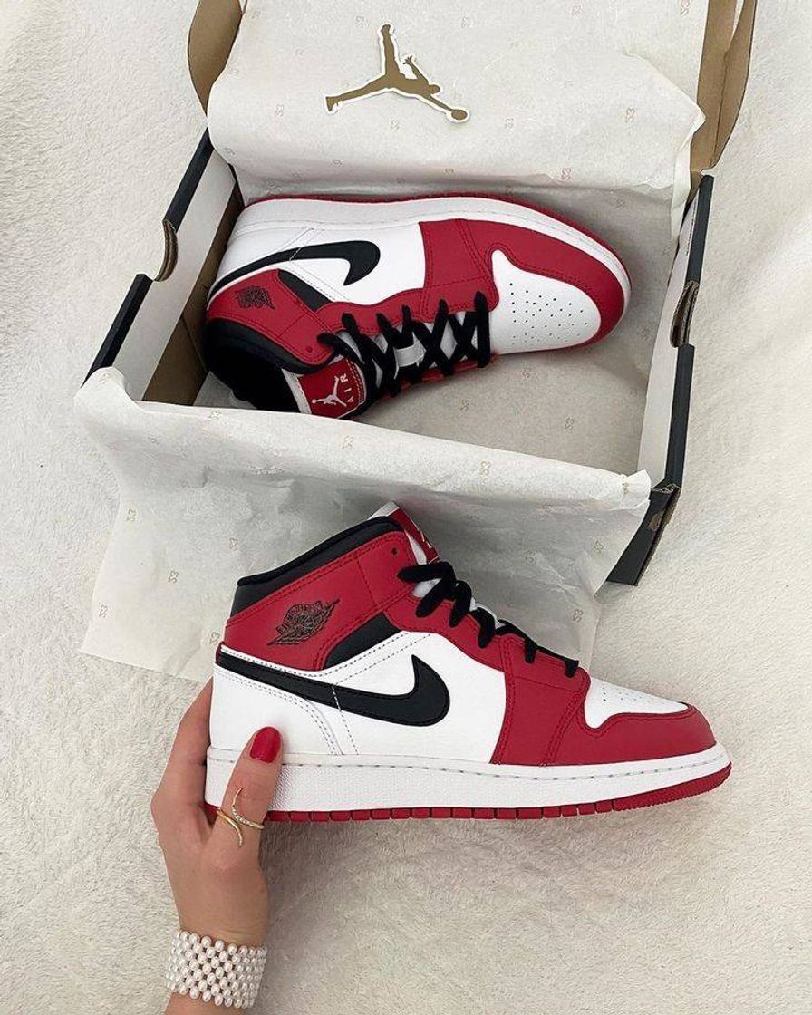 Moda Air jordan 1 vermelho