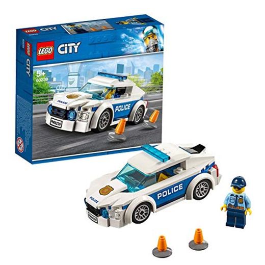 LEGO City - Police Coche Patrulla de La Policía, Juguete Divertido de