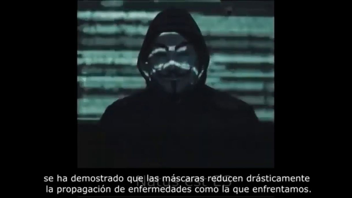 Social MENSAJE COMPLETO DE ANONYMOUS PARA LA OMS - YouTube